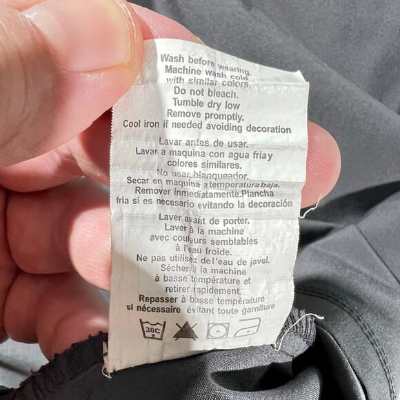 Cherokee Uniforms Polo Top Woman's Large Style # CKI803 Grey Zipper Pocket - Picture 9 of 10